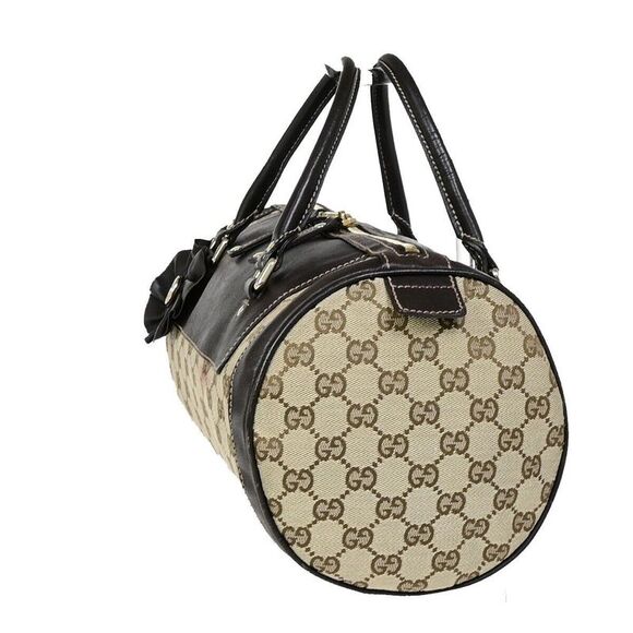 Gucci Brown Canvas Handbag (Pre-Owned) - Picture 10 of 15